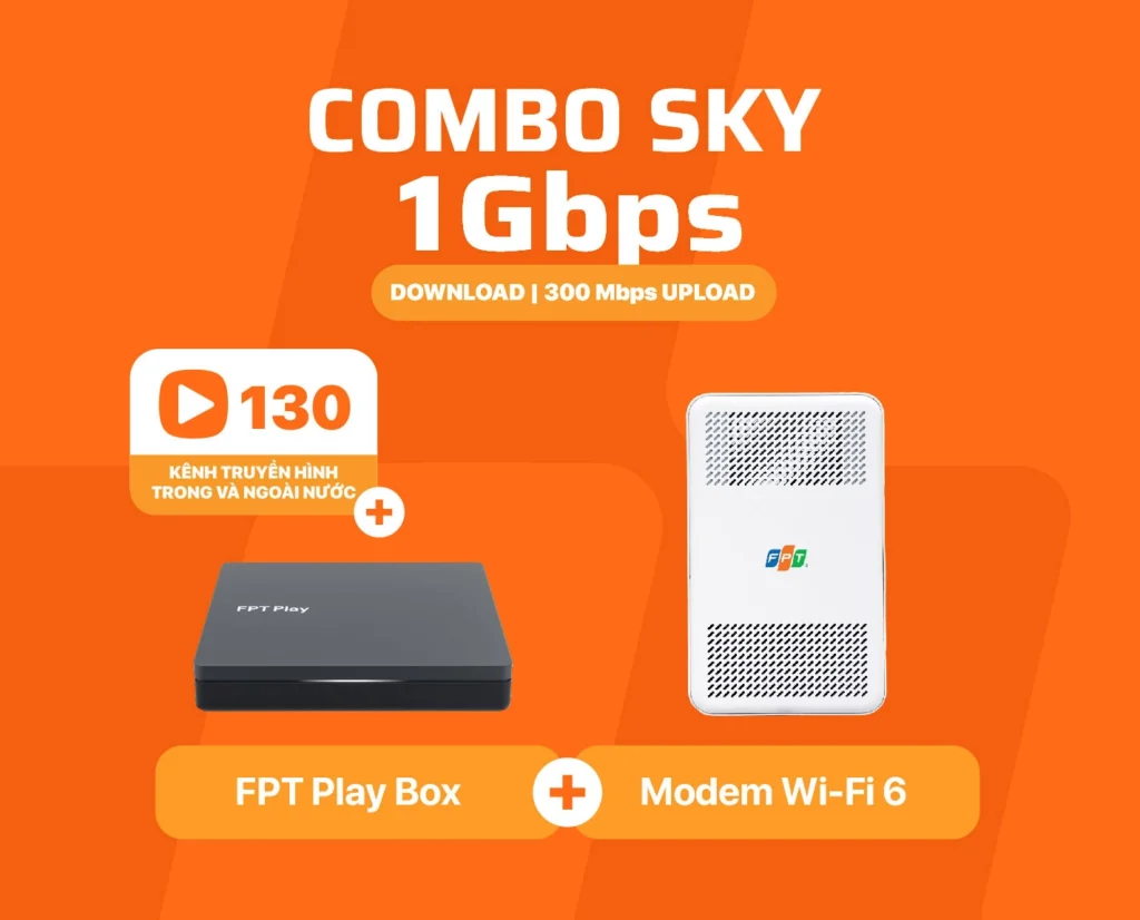 Combo Truyền hình Internet SKY