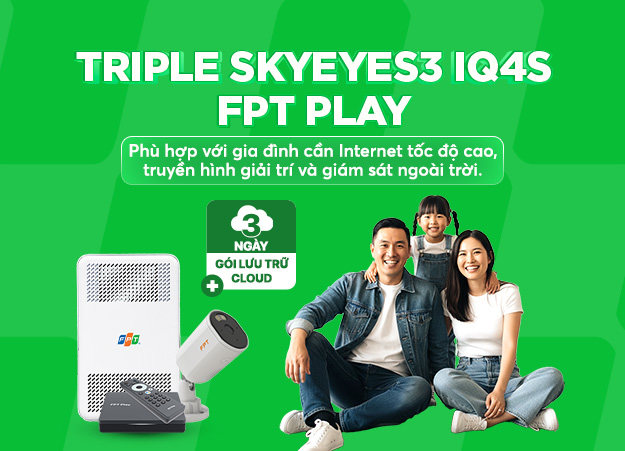 Triple SKY camera IQ4S