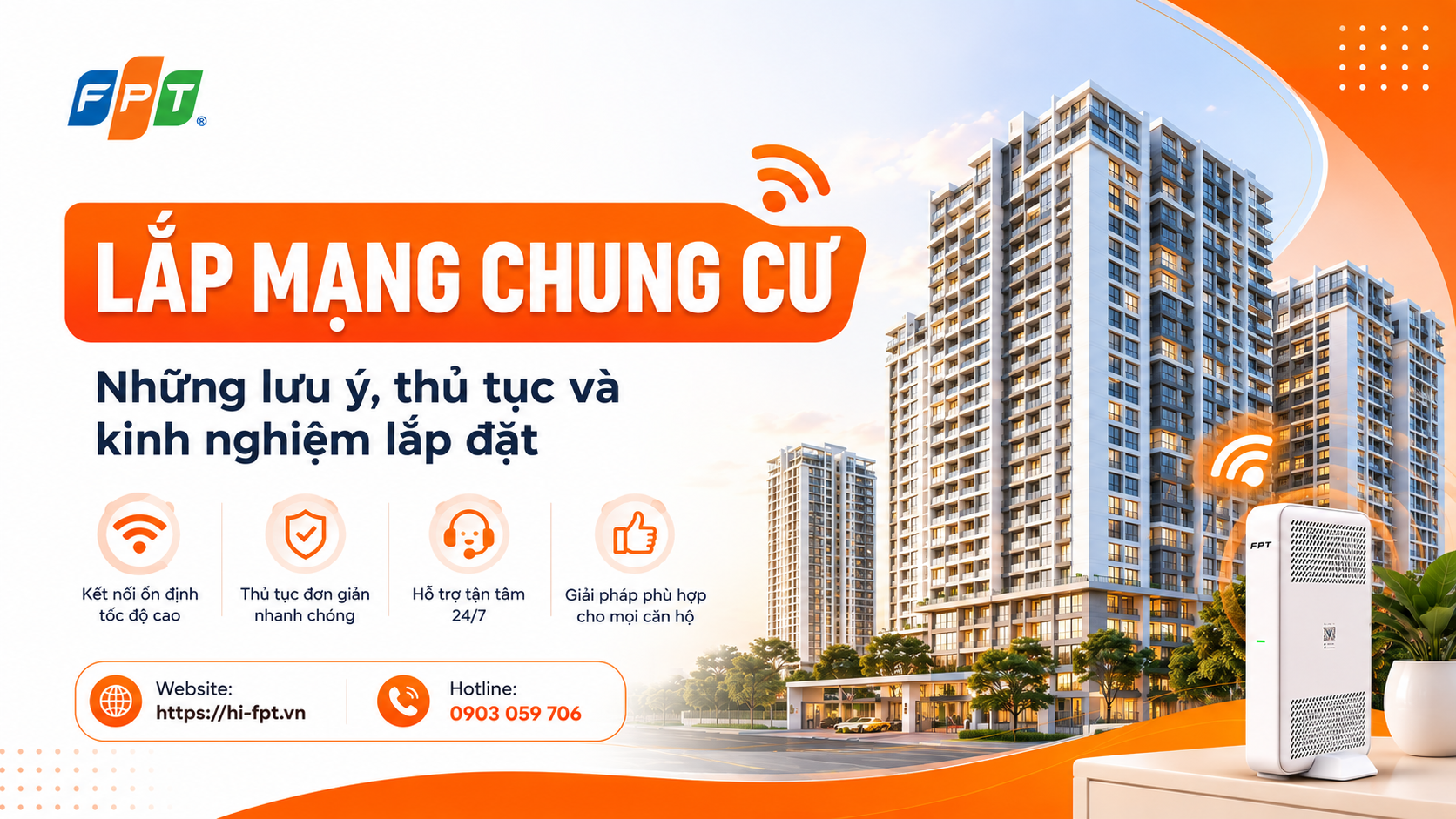 Lắp mạng Chung cư